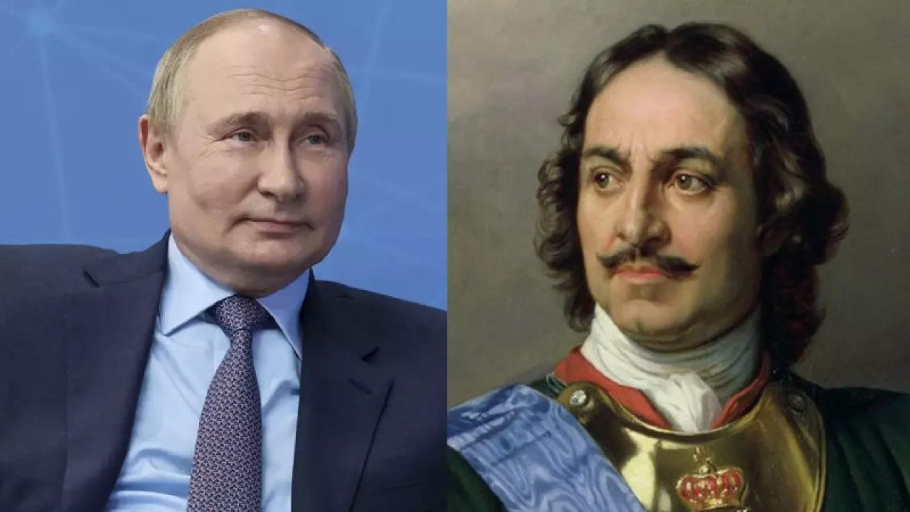 Putin, kendisini Rus Çarı Büyük Petro ile kıyasladı