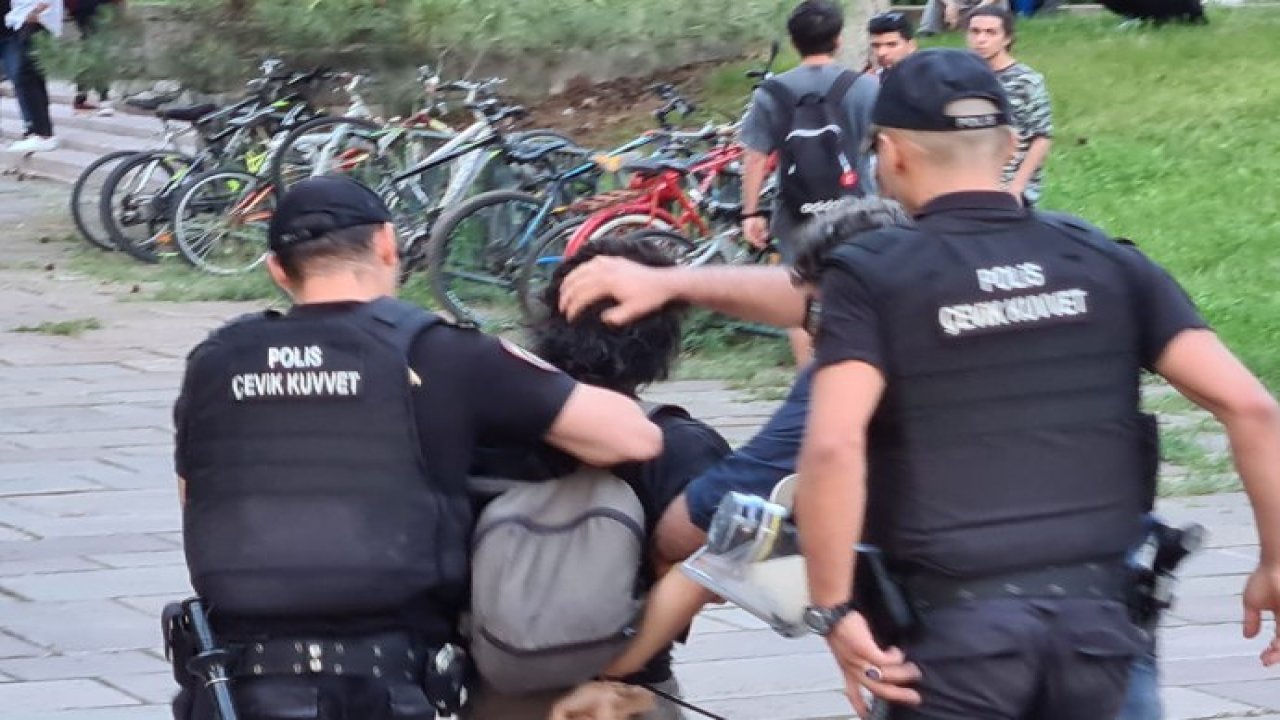 ODTÜ’deki Onur Yürüyüşü’ne polis plastik mermi ile müdahale etti
