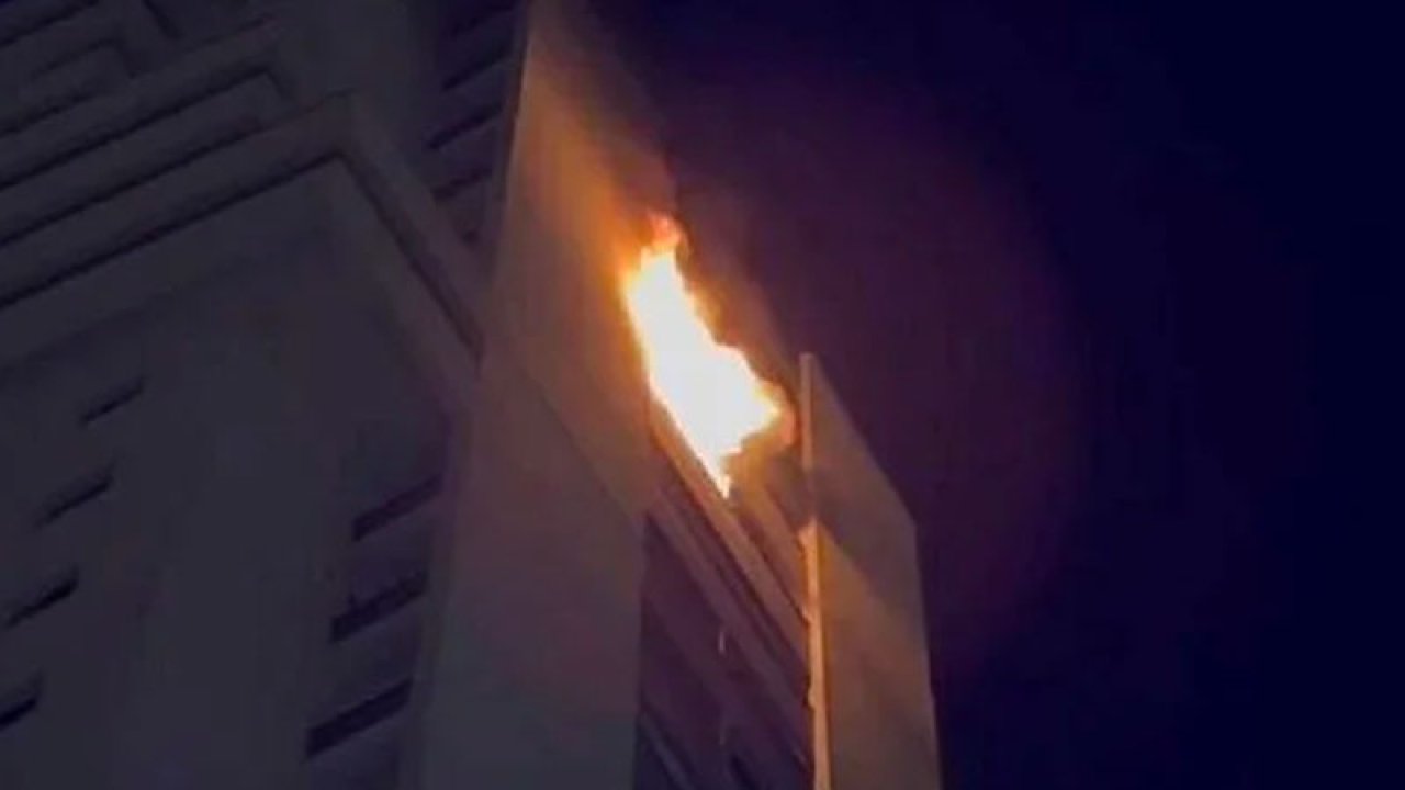 Diyarbakır'da 25 katlı binada yangın: 1 kişi yaşamını yitirdi