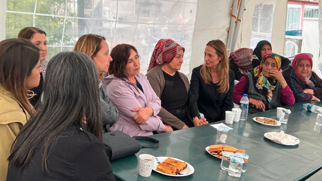 Selvi Kılıçdaroğlu'ndan selde hayatını kaybeden Yiğit'in ailesine taziye ziyareti