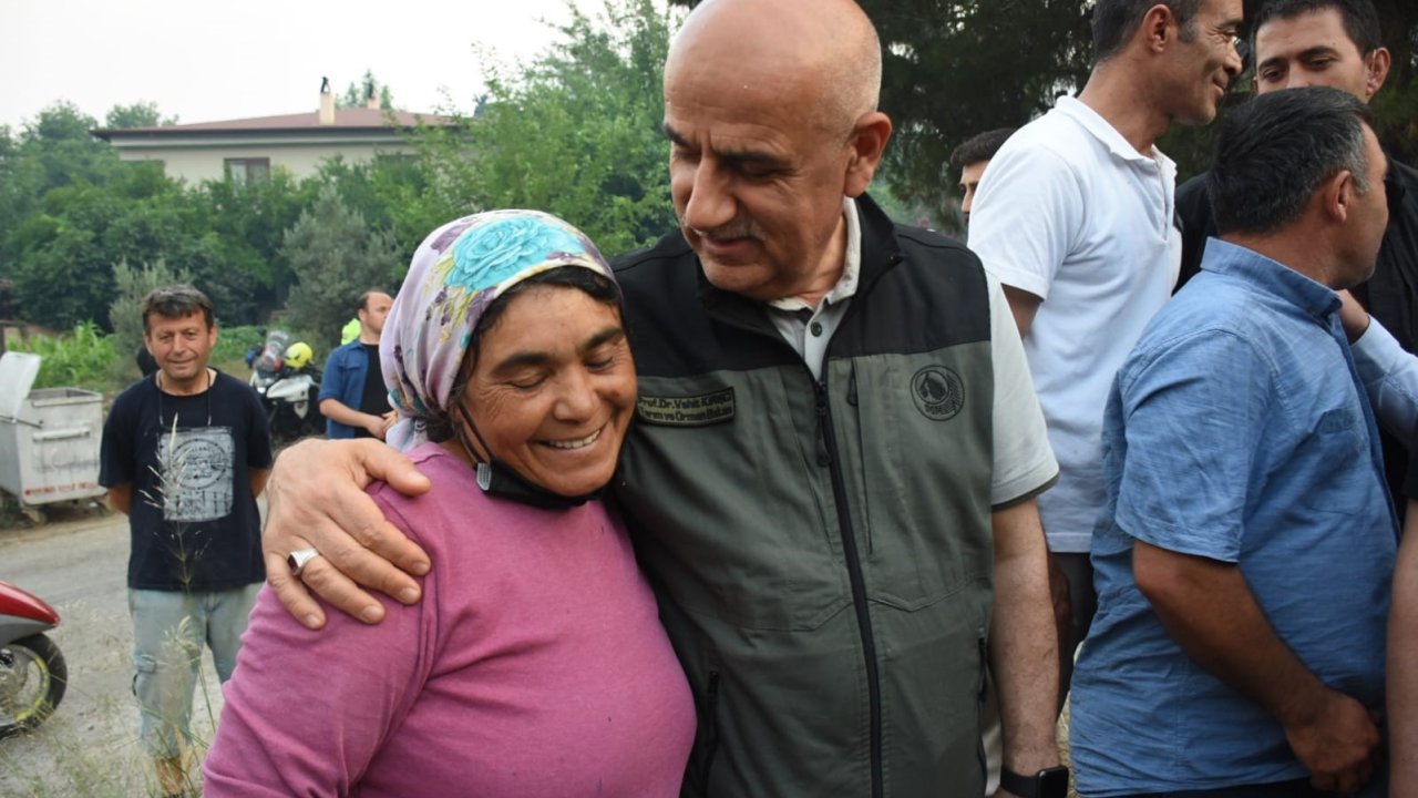 Tarım ve Orman Bakanı Vahit Kirişci: Vatandaşımızın herhangi bir maddi zayiatı yok