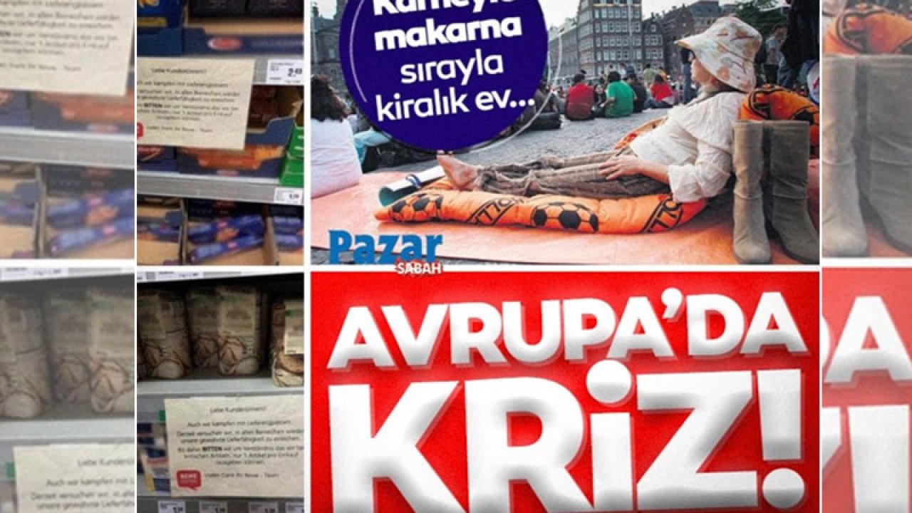 Sabah gazetesi: Karneyle makarna, sırayla kiralık ev, klimaya derece sınırı