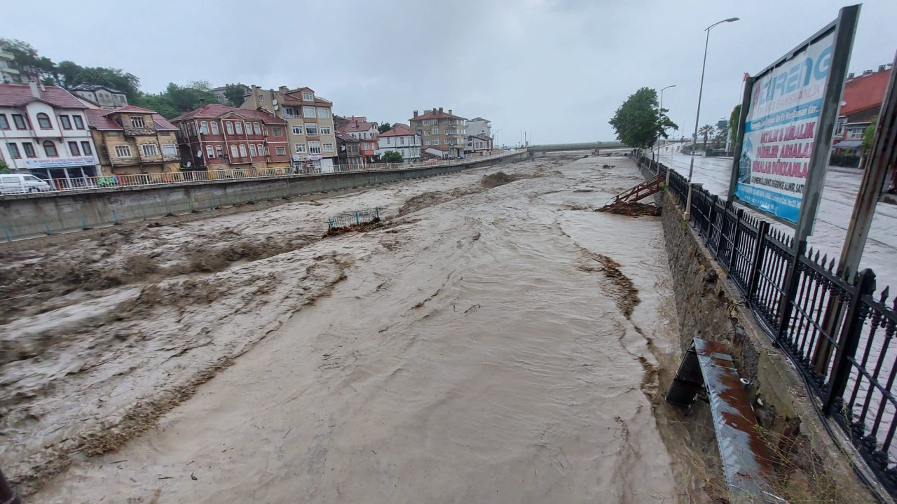 Kastamonu'da sel alarmı