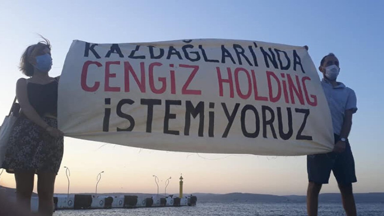 Mahkeme Kazdağı'nda Cengiz Holding'e 'dur' dedi