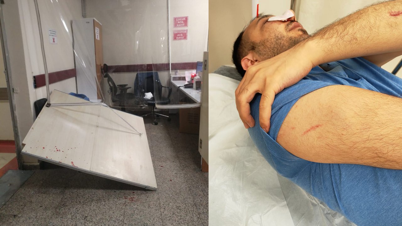 Bağcılar'da hastane çalışanına yumruklu saldırı