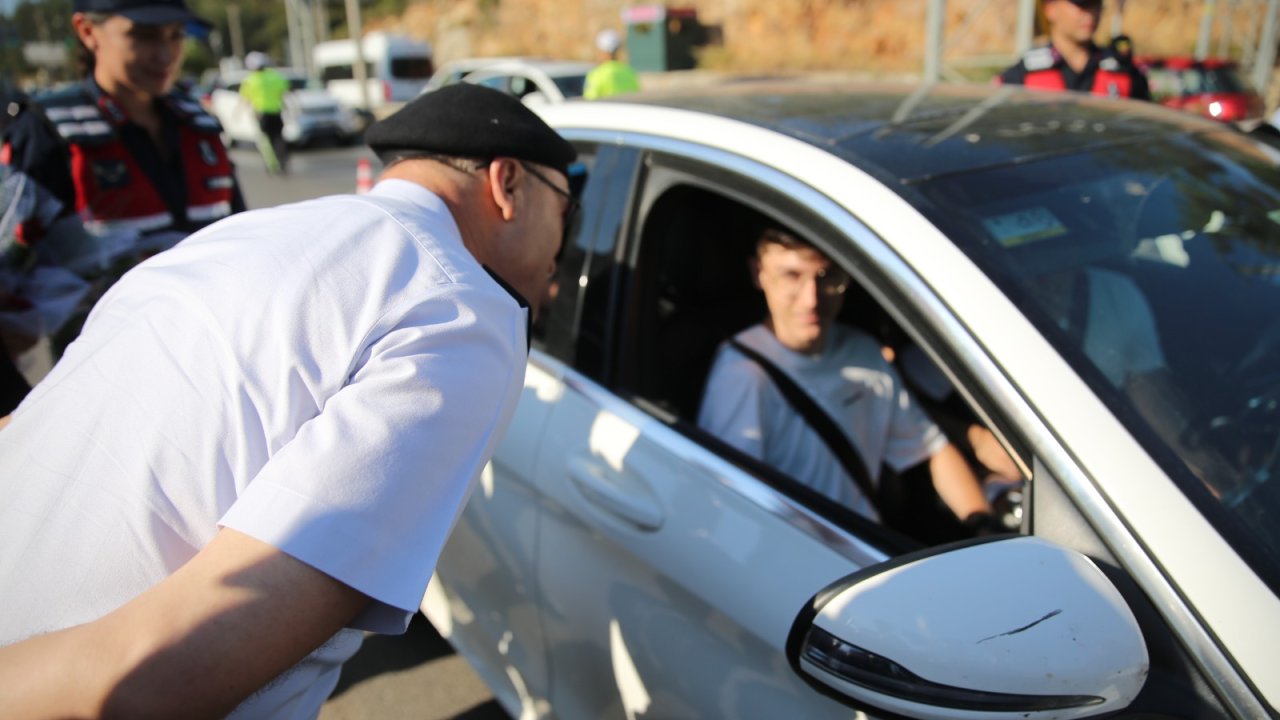 Bodrum'a 40 bin araç giriş yaptı