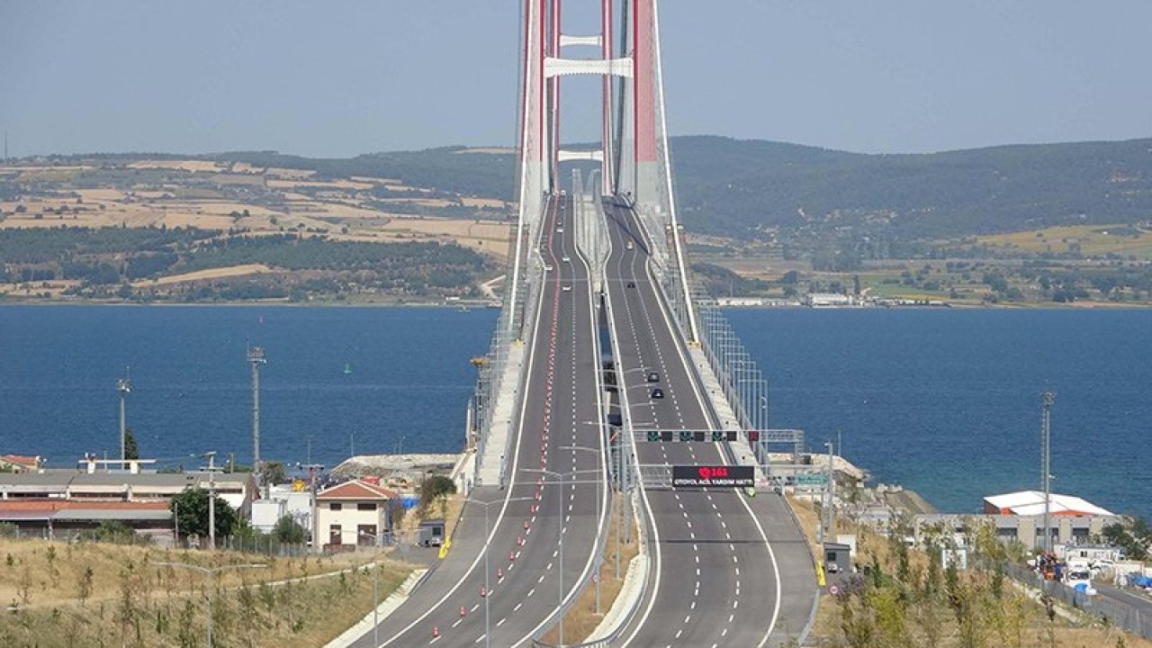 1915 Çanakkale Köprüsü bayram dönüşünde boş kaldı