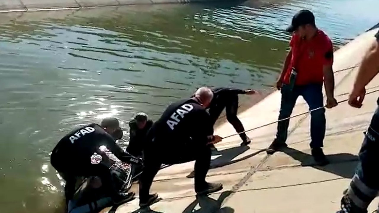 Sulama kanalına düşen Salih, boğuldu