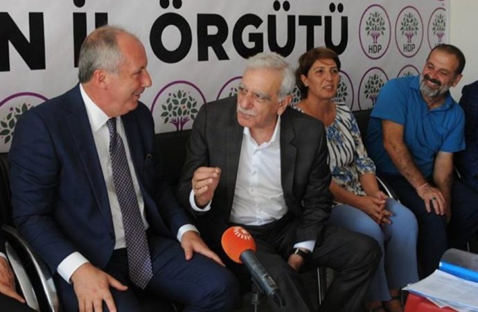 Muharrem İnce, Ahmet Türk’e ‘Ağabey’ diye hitap etmesine ilişkin konuştu