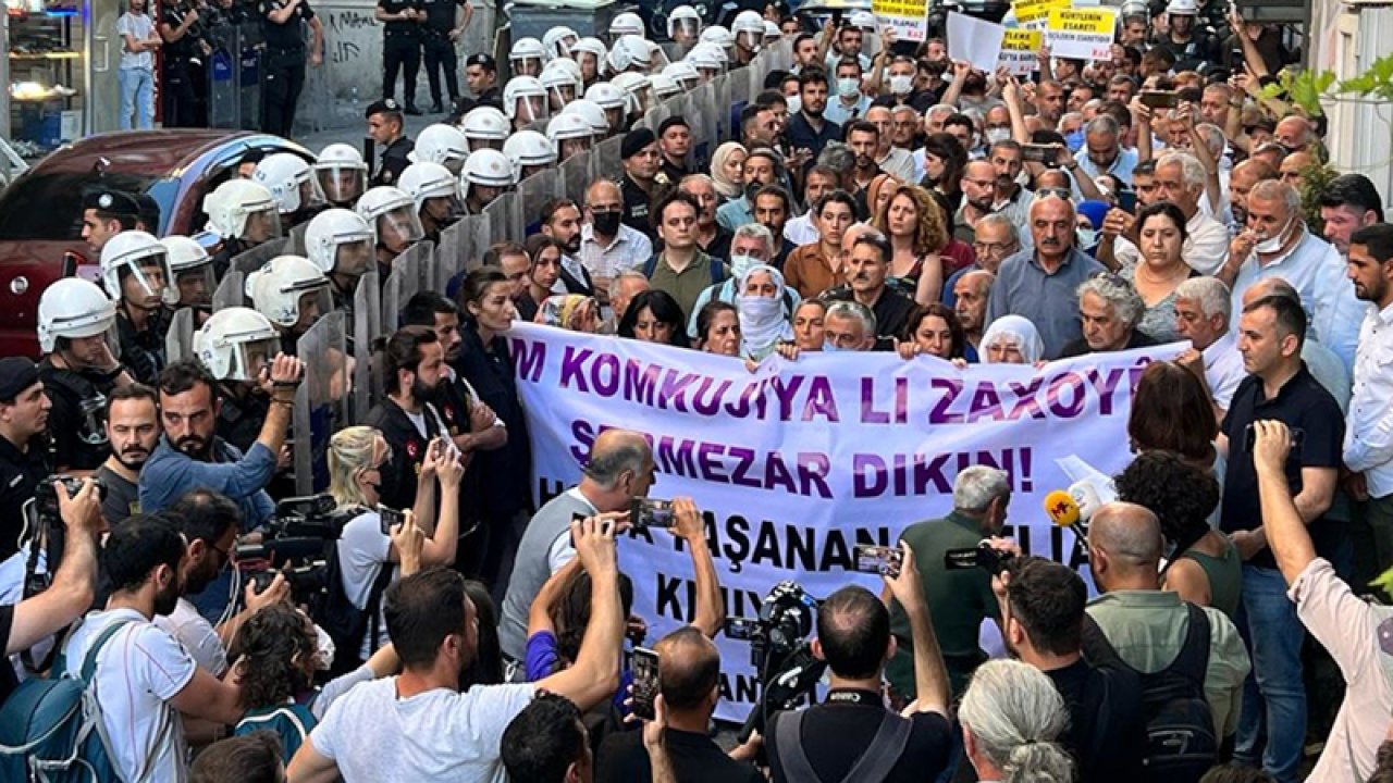 HDP, Zaho saldırısını protesto etti