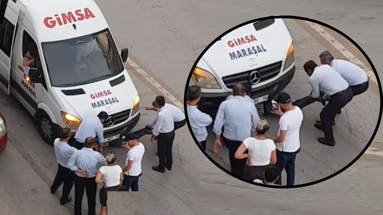 5 TL eksik diye market servisine alınmayan müşteri aracın altına girdi