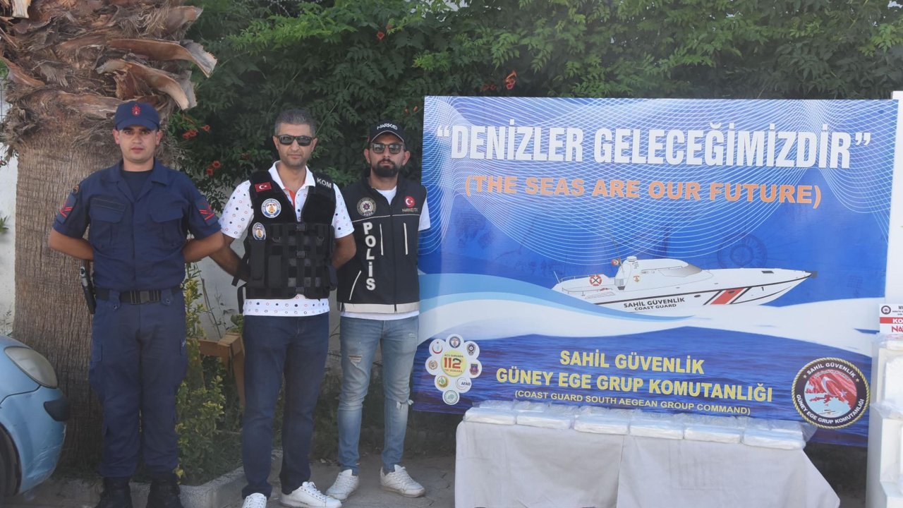 81 kilo kokain ele geçirildi: Bodrum'dan yatla kaçmaya çalışırken yakalandılar