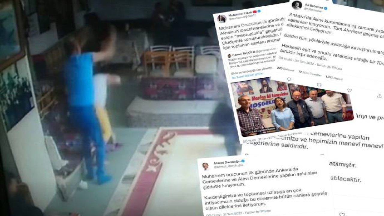 Cemevine yapılan provokasyona tepki! Saldırı aydınlatılmalı