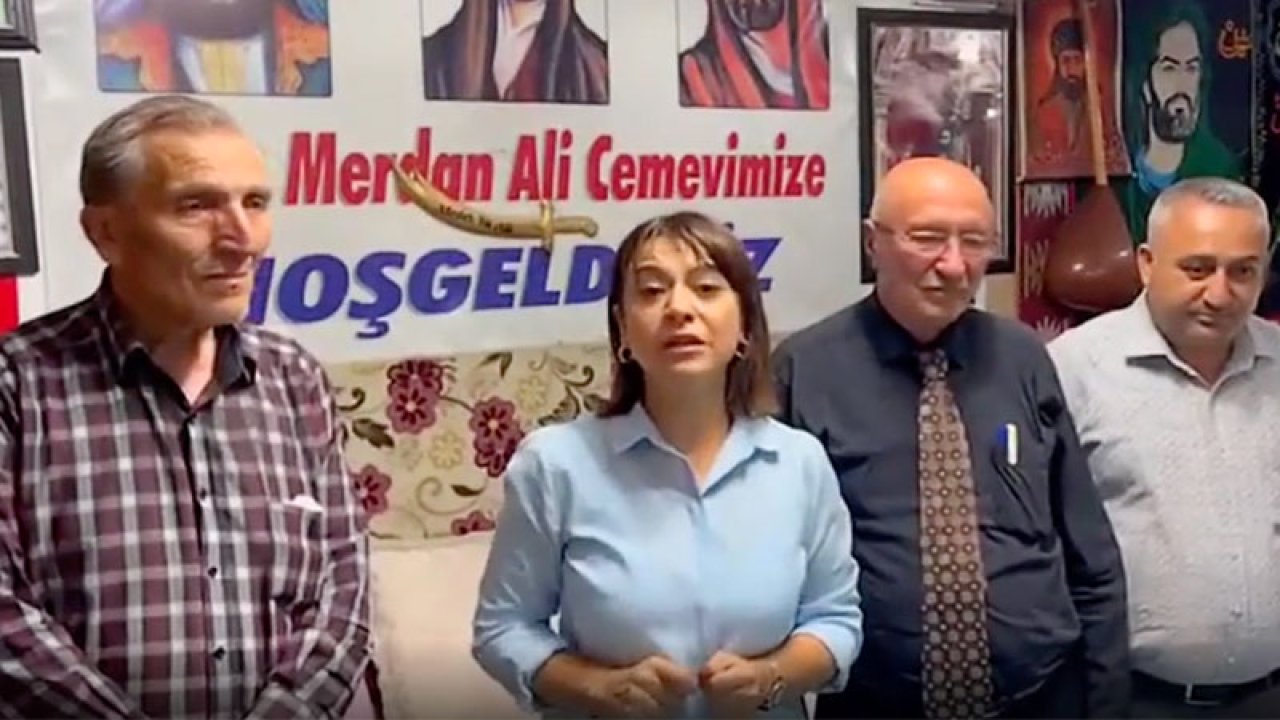 CHP’li Gamze Taşcıer'den saldırıya uğrayan cemevine ziyaret
