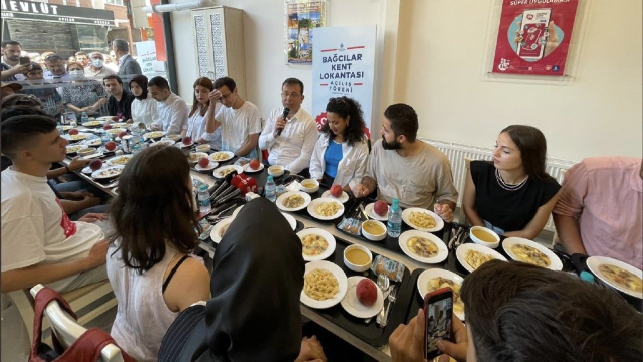 İstanbul Büyükşehir Belediyesi'nin ikinci kent lokantası Bağcılar'da açıldı