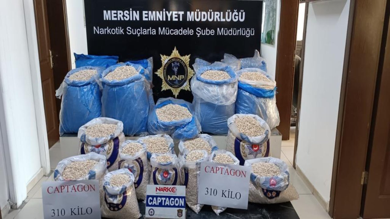Mersin'de 2 milyon adet uyuşturucu hap ele geçirildi: Soylu, tebrik mesajı yayımladı