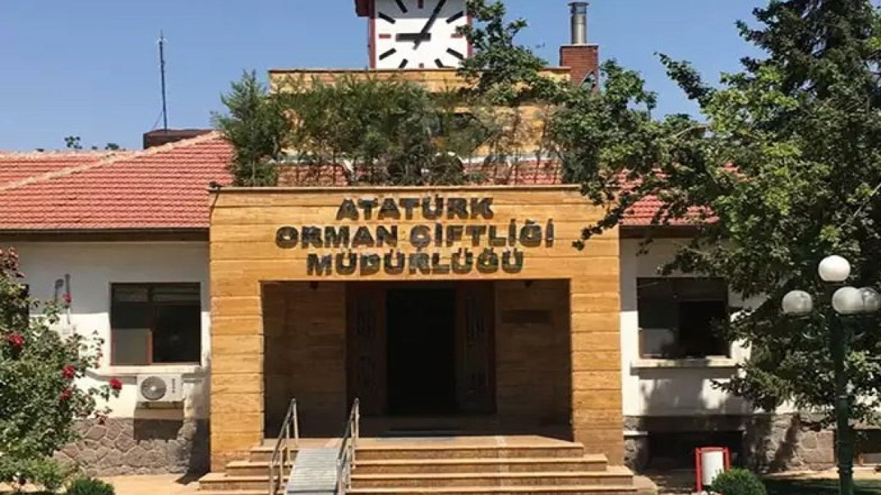 Mimarlar Odası Ankara Şube Başkanı: “Atatürk Orman Çiftliği Müdürlüğü emlakçılık yapıyor. İstifa edin!''