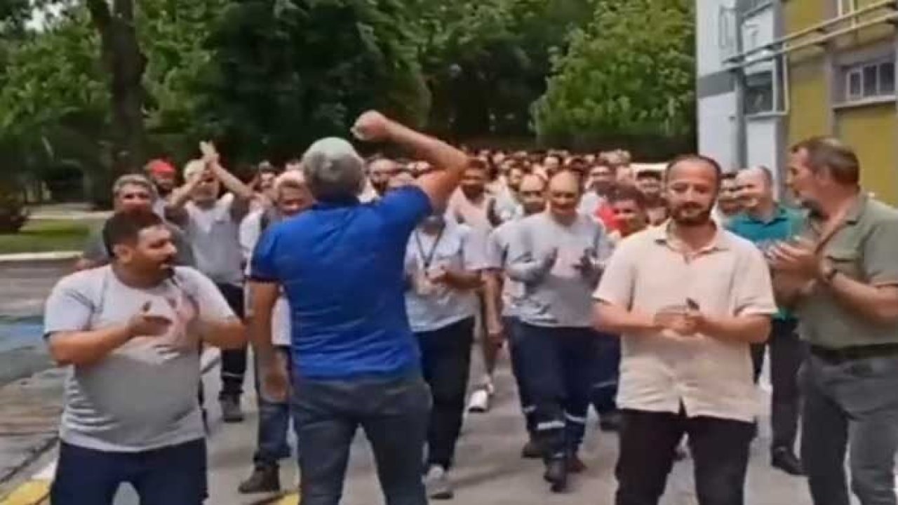 DYO işçileri eylemde: ‘Sefalet ücreti istemiyoruz’