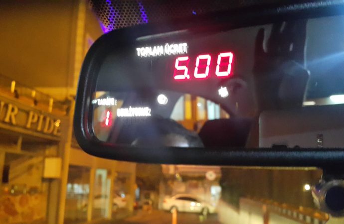 Zamlı taksi ücretleri yürürlükte