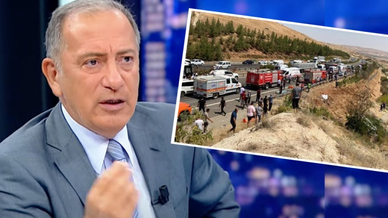 HaberTürk yazarı Fatih Altaylı: Belli ki polis ekipleri, kaza yerinde nasıl tertibat alınacağını tam manasıyla