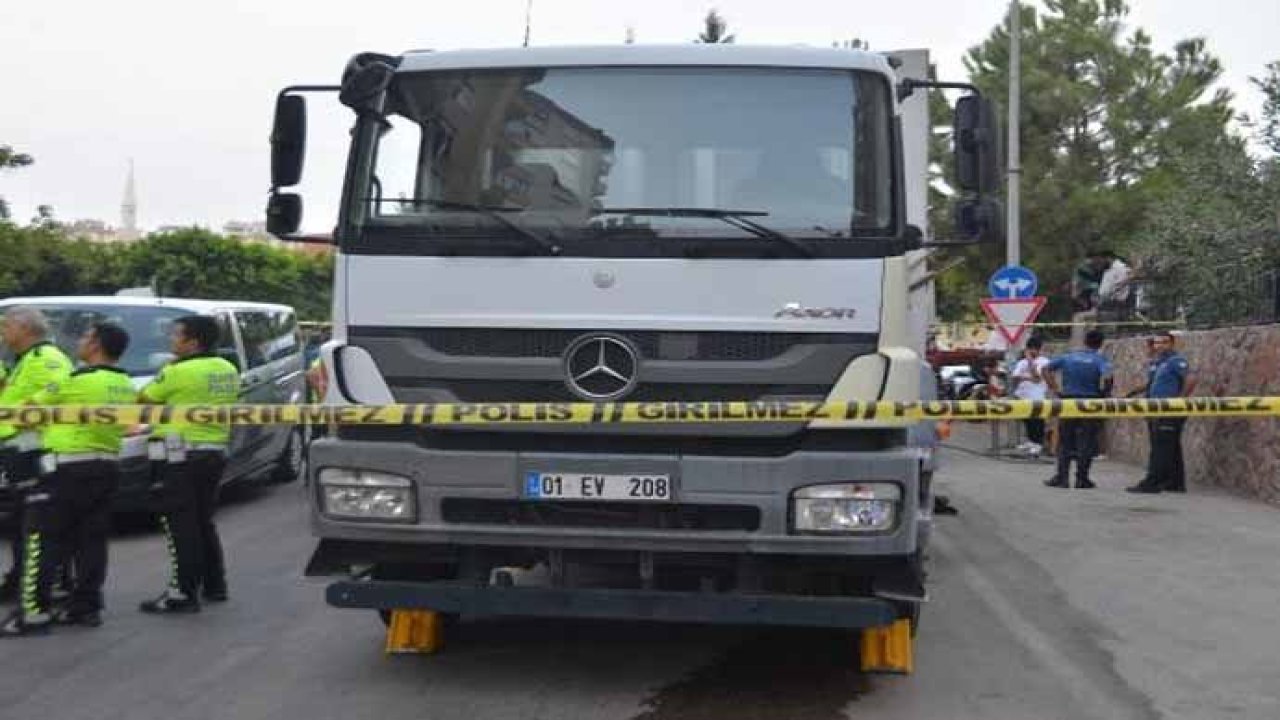 Çöp kamyonetinin altında kalan 12 yaşındaki çocuk hayatını kaybetti
