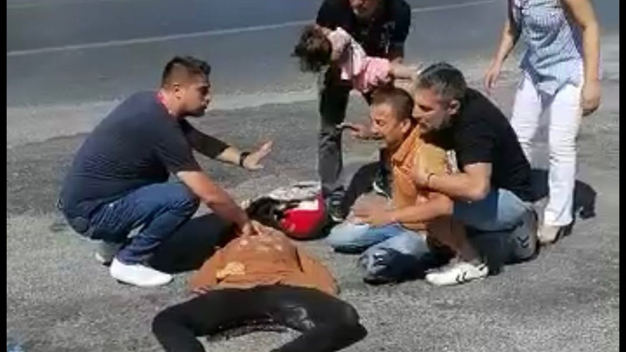 Kazada eşi ve bir yaşındaki kızını kaybetti: Kızını kucağını alıp 'eşim gitti' diye feryat etti