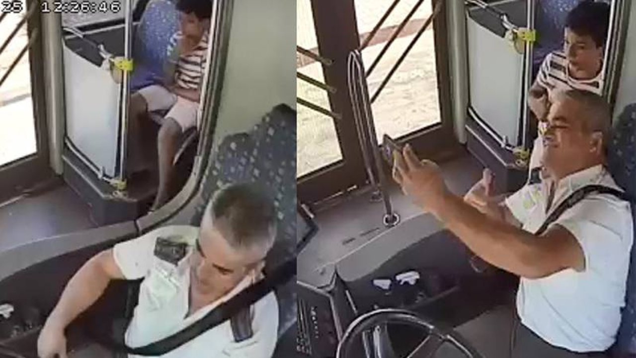 Çocuklarını otobüste unuttular