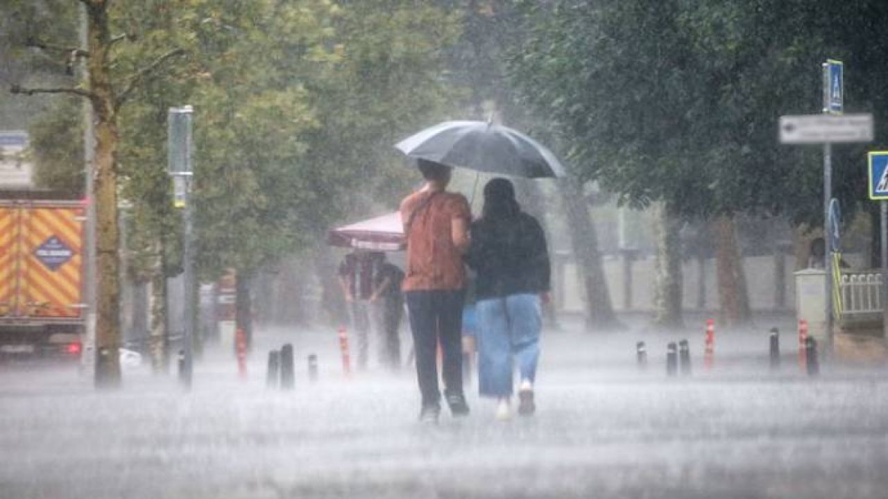Meteoroloji’den Marmara’ya sağanak yağış uyarısı