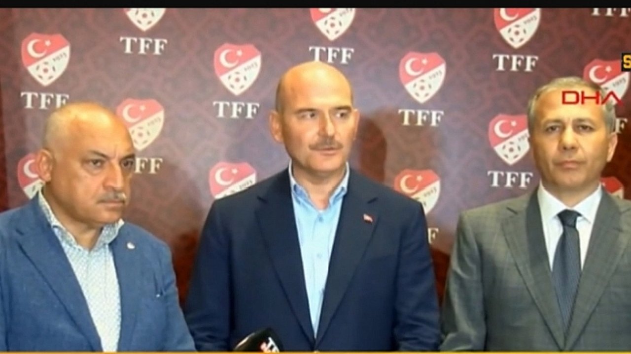 Soylu Açıkladı: TFF binasına ateş açan 2 kişi yakalandı