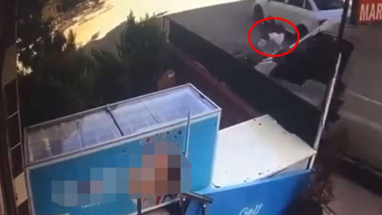 Eşini taciz eden kişiyi araçla ezdi