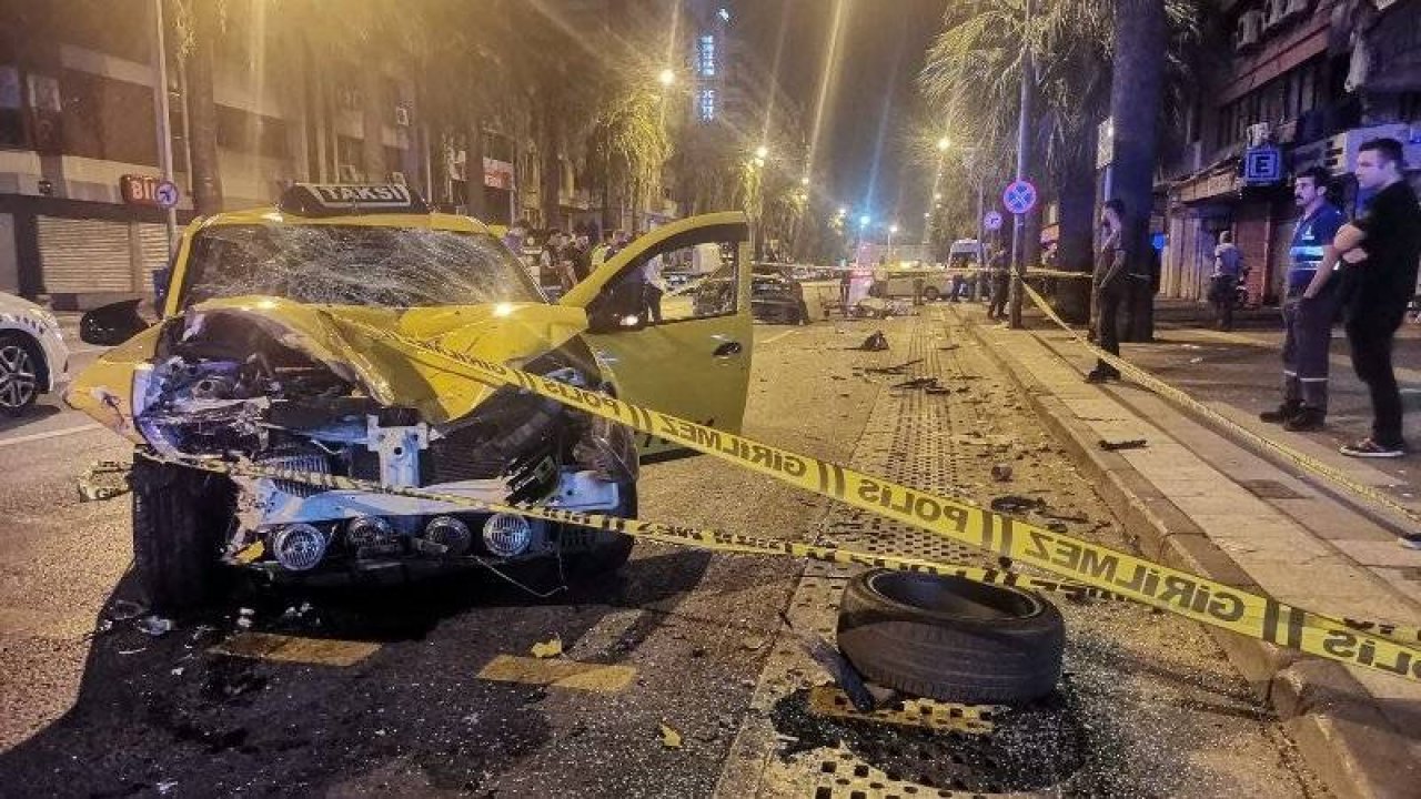 İzmir'de taksinin çarptığı 67 yaşındaki kağıt toplayıcı hayatını kaybetti