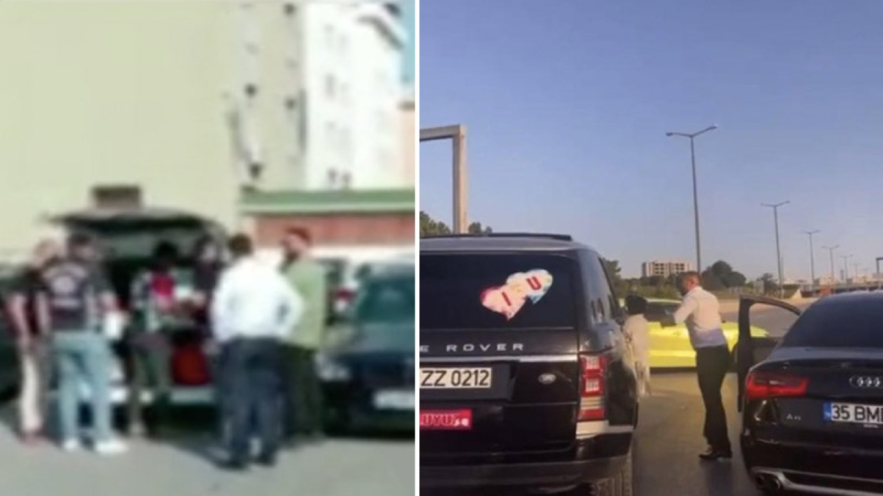 Düğün konvoyuyla trafiği durduran 4 sürücüye para cezası