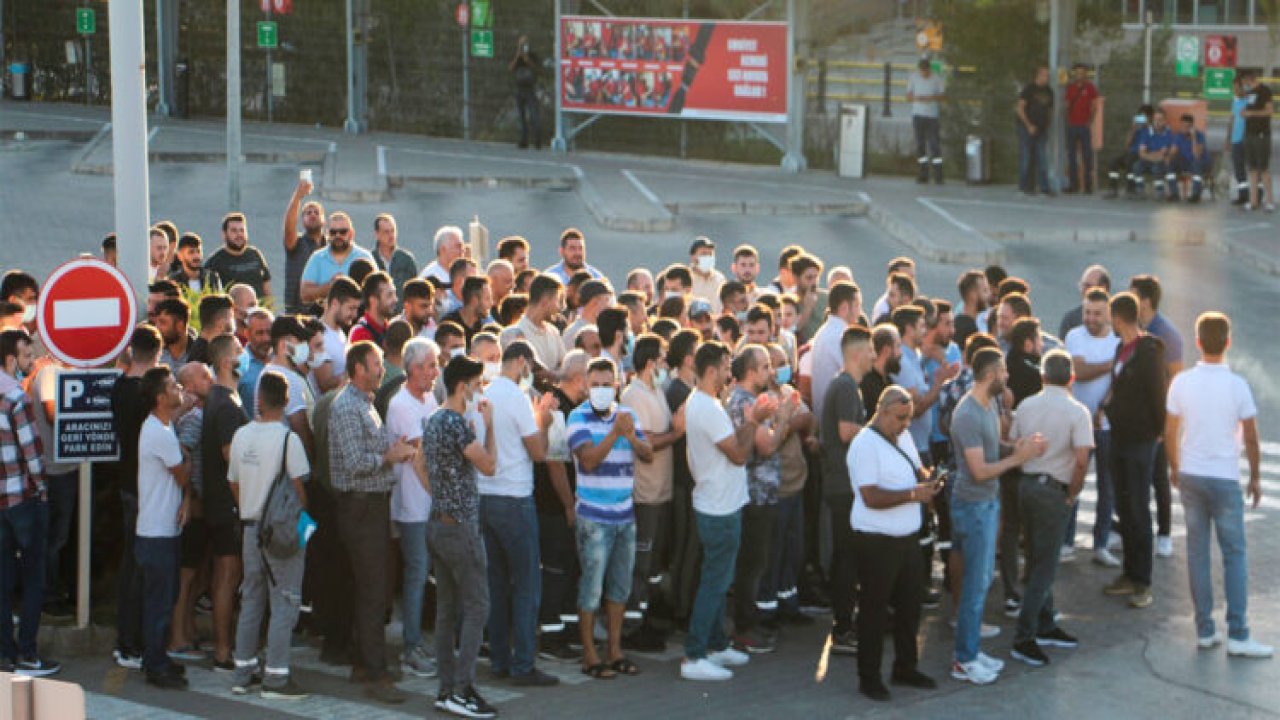İzmir'de Philip Morris işçilerinin eylemi devam ediyor