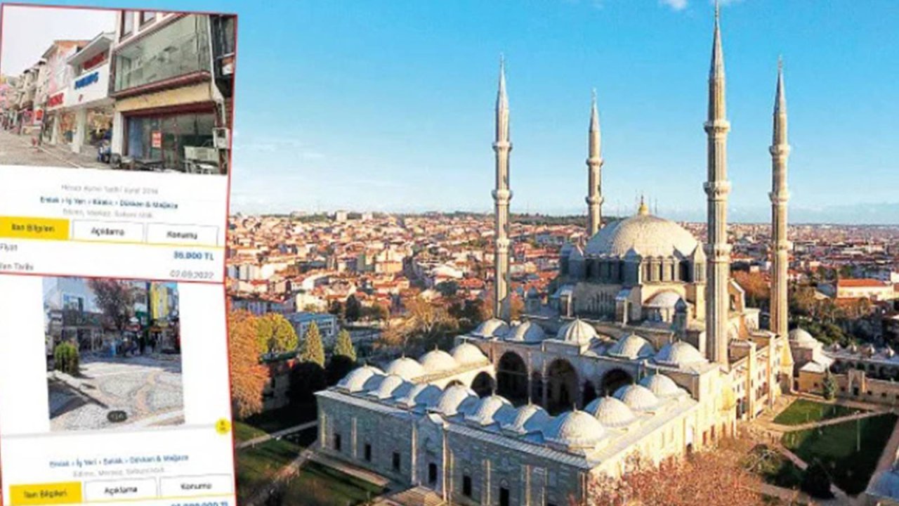 Bulgarların akın ettiği Edirne’de dükkân fiyatları uçtu