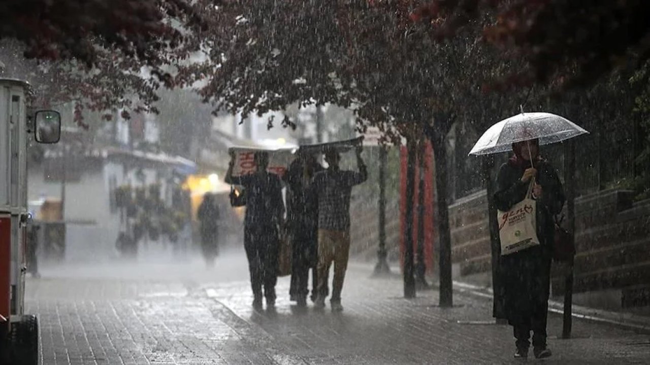 Meteoroloji uyardı: Kuvvetli yağış ve rüzgâra dikkat