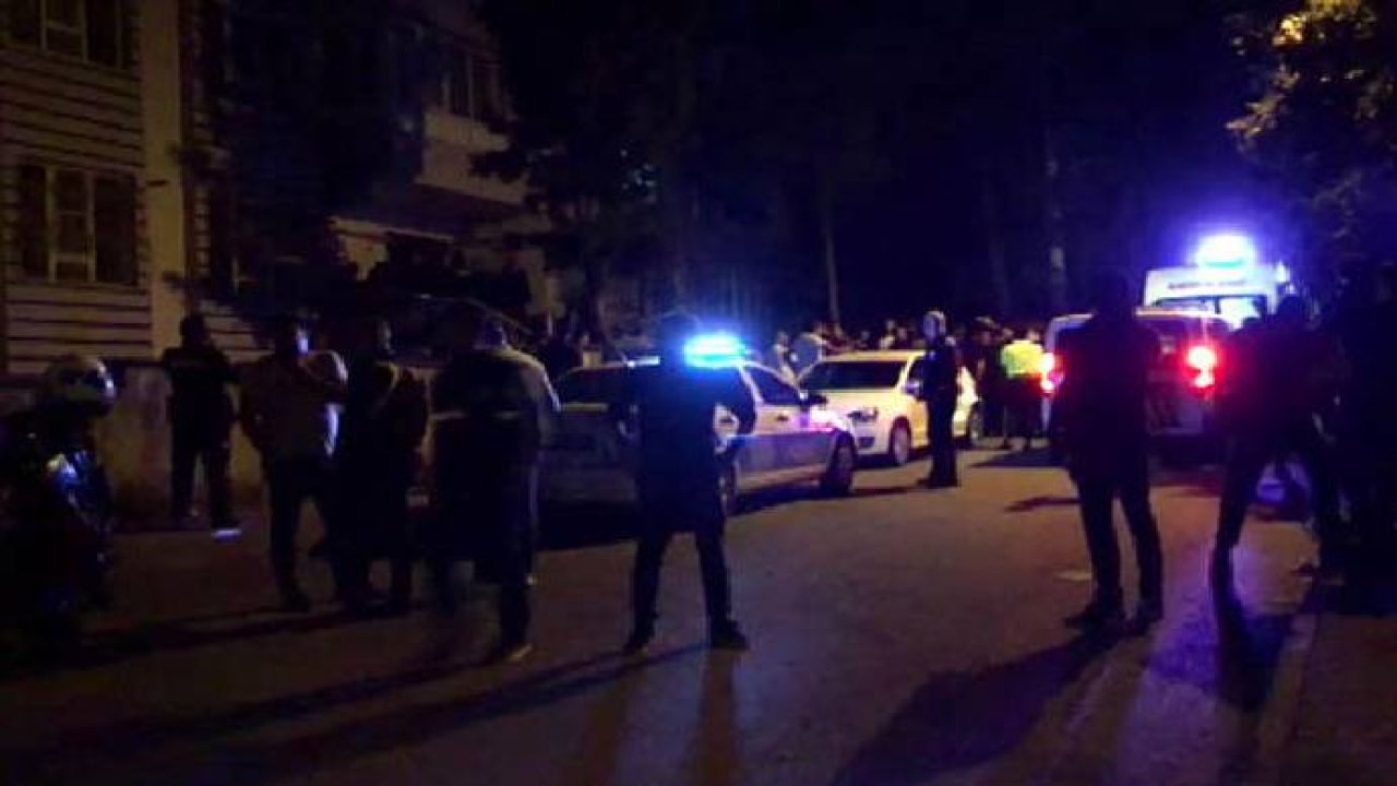 İntihar ihbarı için giden polis sırtından bıçaklandı