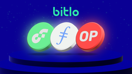 OP, FLOW ve FIL tokenlar Bitlo'da!