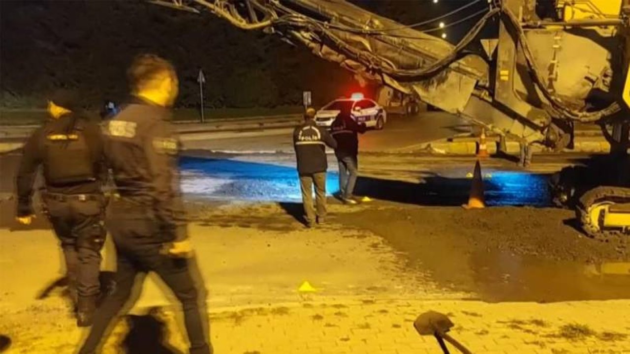 Yol çalışması yapan İBB ekibine silahlı saldırı
