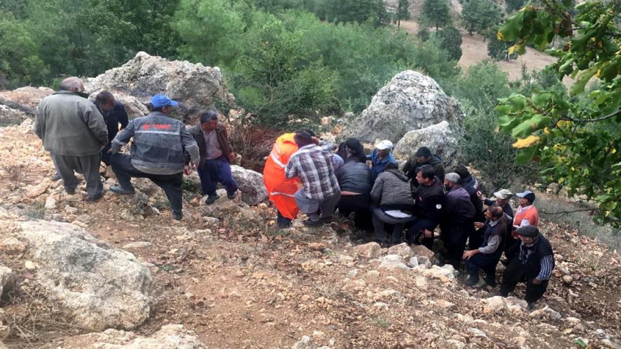 Çalılıkta erkek cesedi bulundu