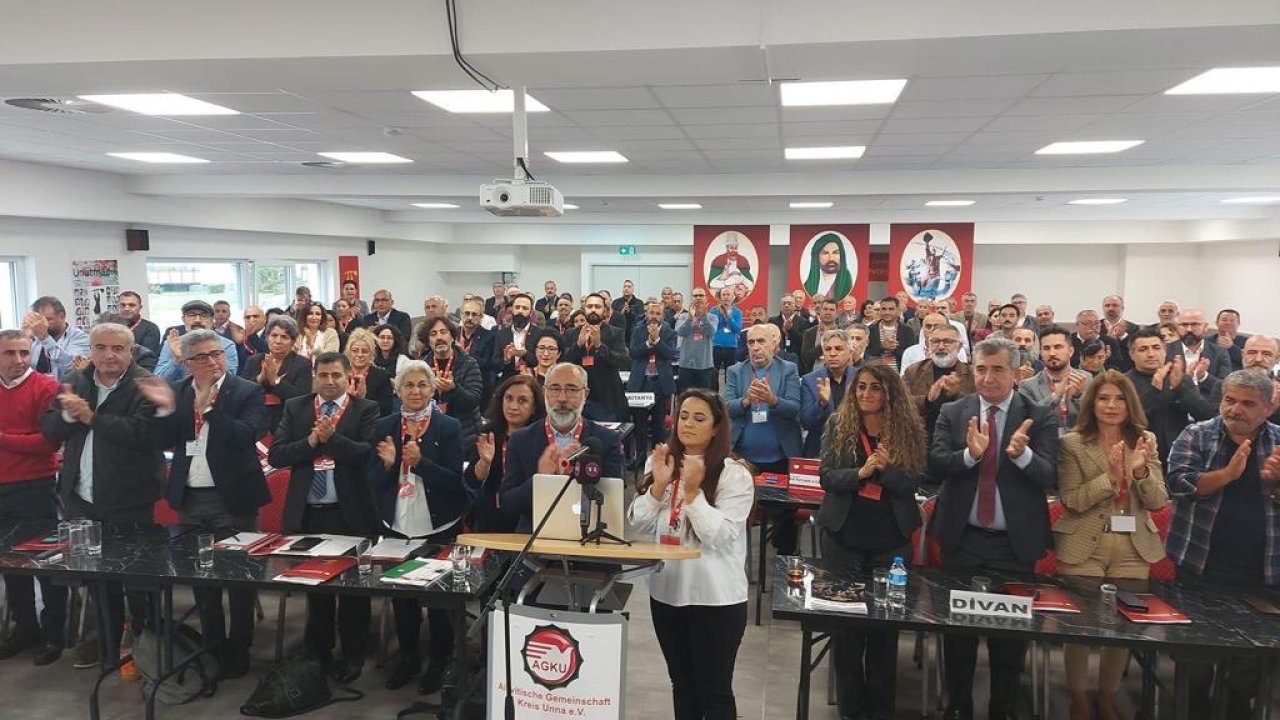 Avrupa Alevi Birlikleri Konfederasyonu 7. Olağan Genel Kurulu Bergkamen kentinde yapıldı