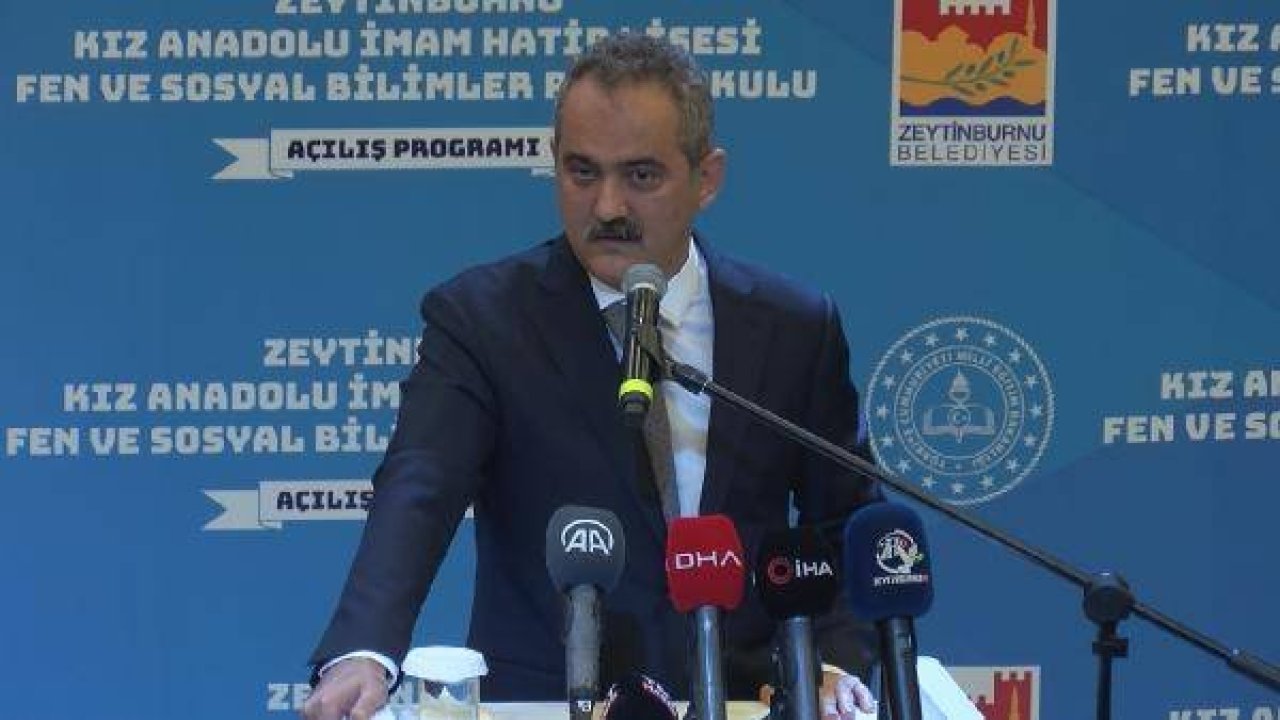 Milli Eğitim Bakanı Mahmut Özer: Tüm antidemokratik uygulamalar, son 20 yıl içerisinde ortadan kaldırıldı