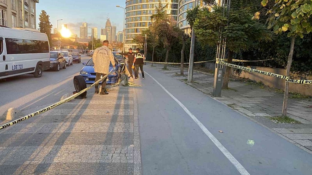 Ataşehir'de yabancı uyruklu şahsa silahlı saldırı: 1 ölü