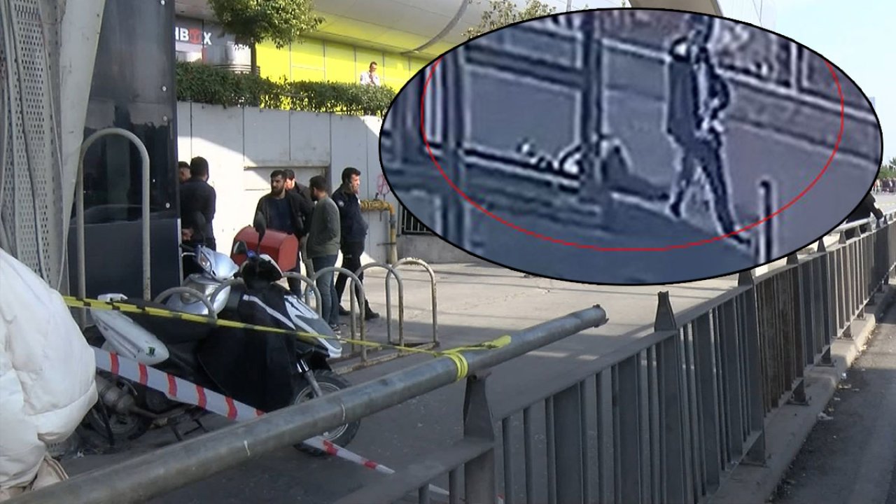 Beylikdüzü metrobüs durağında cinayet