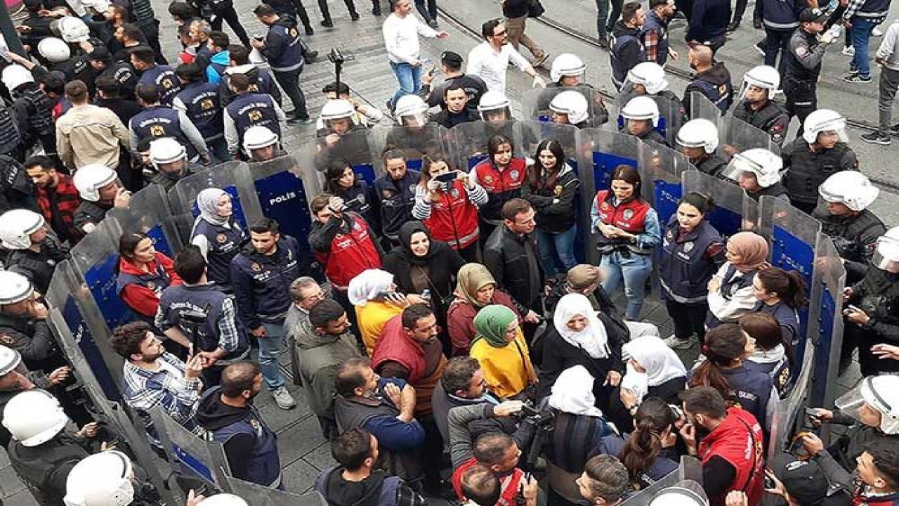 HDP’nin yürüyüşünde 121 kişi gözaltına alındı