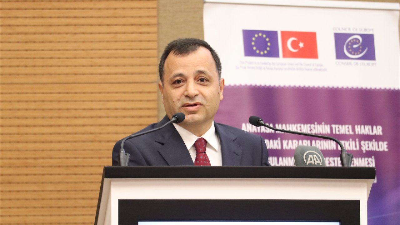 AYM Başkanı Arslan: Temel hak ve özgürlüklerin korunmadığı bir yerde gelişme sağlanmaz