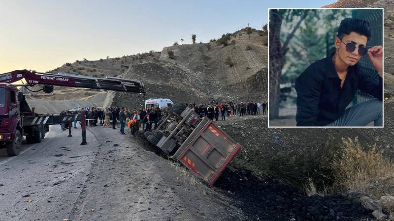 Otostop çekerek bindiği kamyonun kaza yapmasıyla yaşamını yitirdi