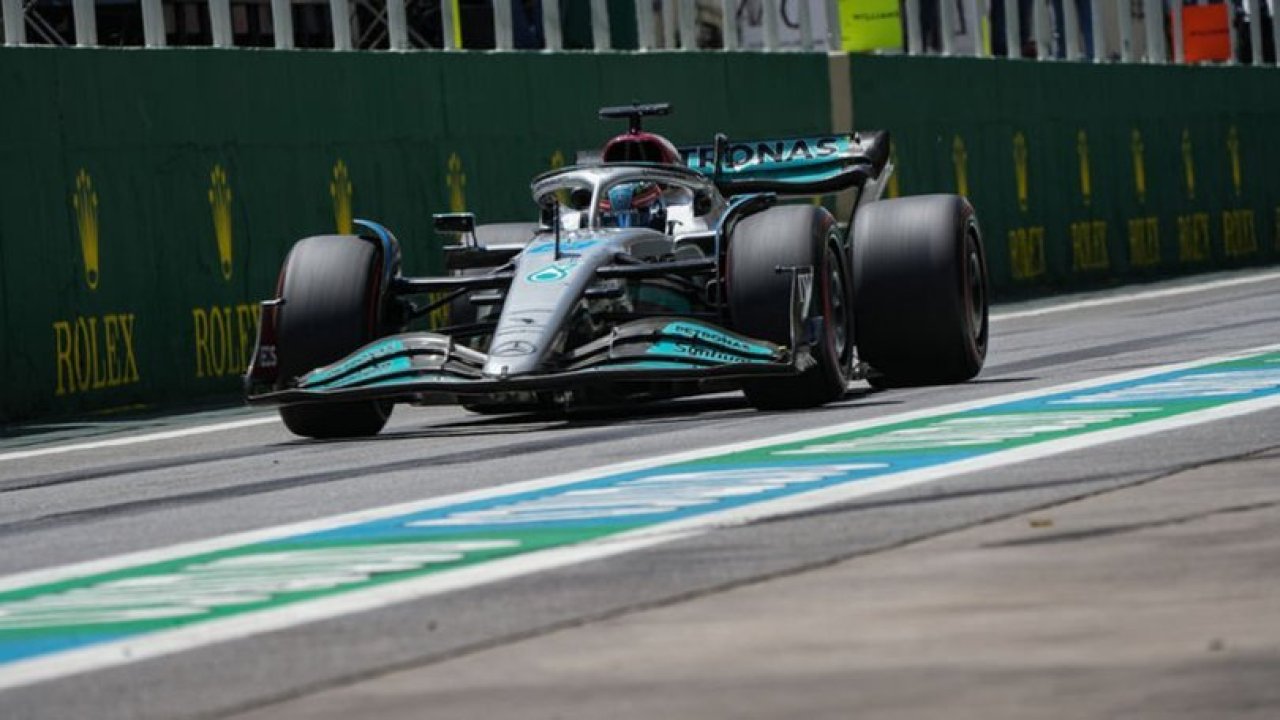 F1 Sao Paulo Grand Prix'sinde sprint yarışının galibi Russell oldu