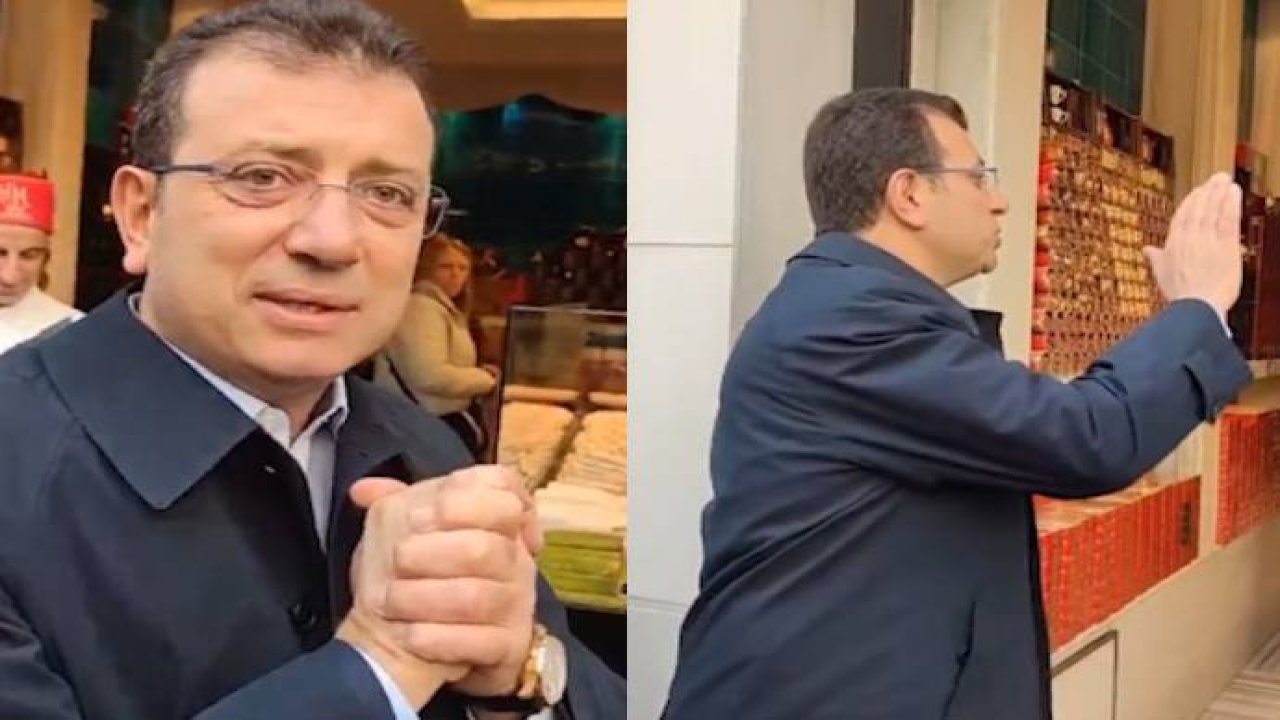 Ekrem İmamoğlu’ndan İstiklal Caddesi’ndeki esnafa ‘geçmiş olsun’ ziyareti