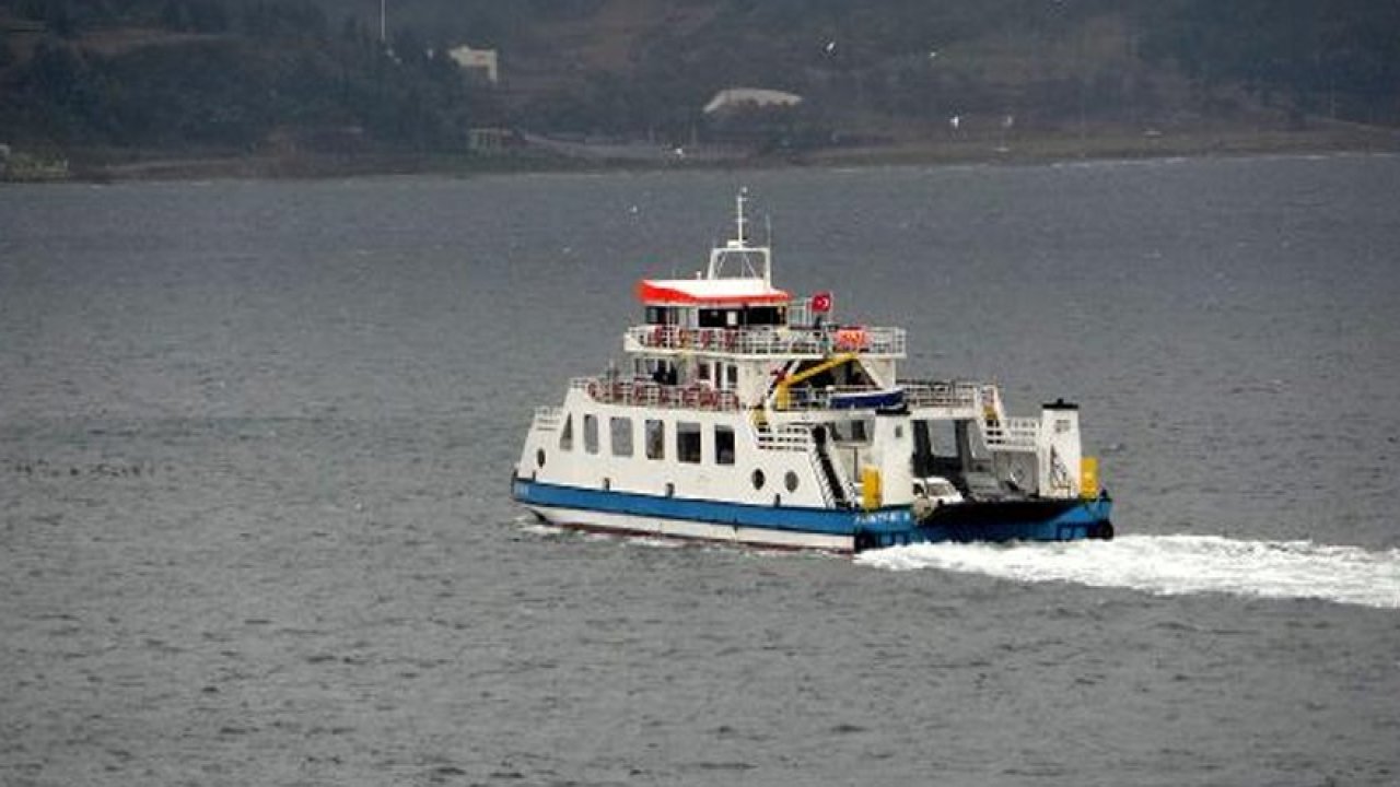 Gökçeada ve Bozcaada hatlarında yarın bazı feribot seferleri bölgedeki fırtına nedeniyle yapılamayacak