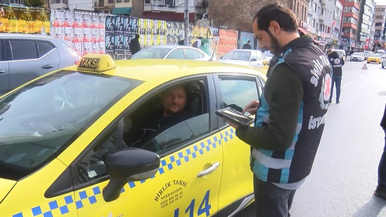 Kadıköy'de taksicilere ceza yağdı